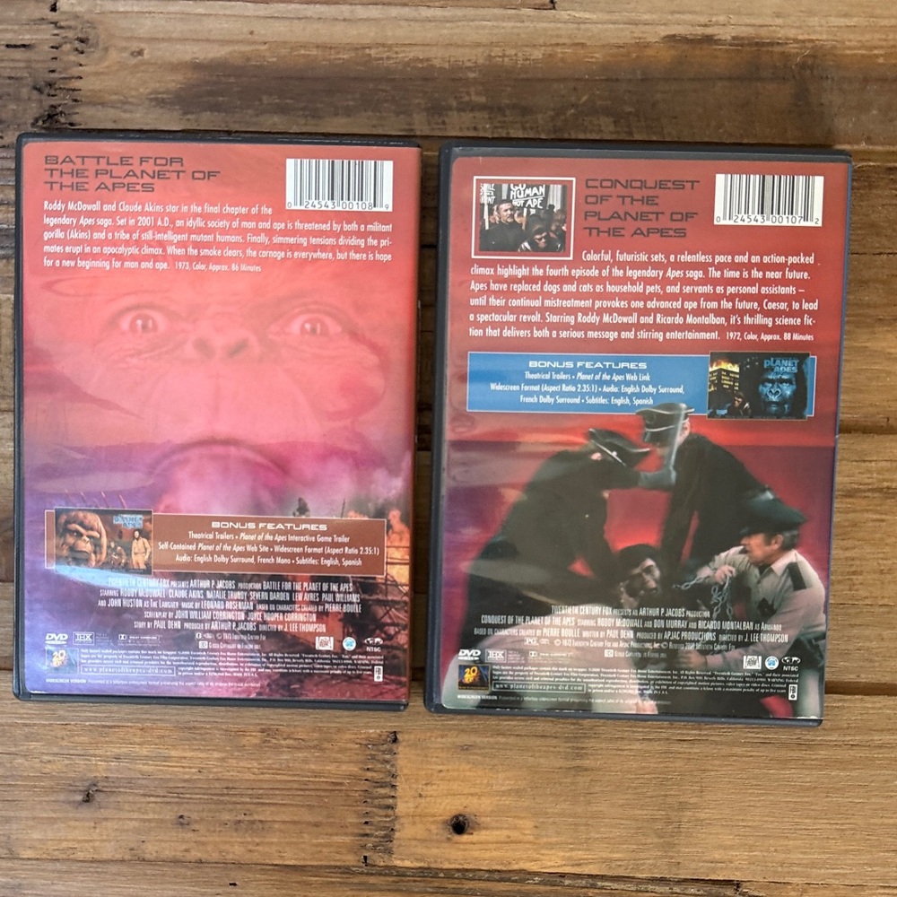 Planet of the Apes DVD Collection - Picture 3 of 8